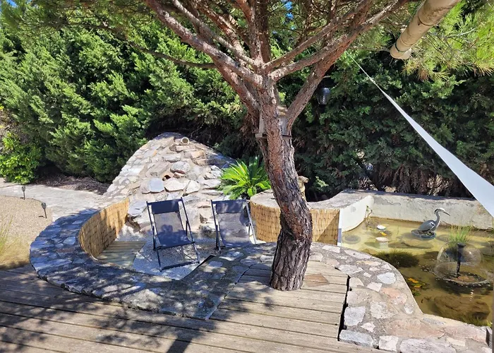 ゲストハウス 15min De La Cite De Carcassonne Dans Petit Village, Au Calme, Petit-dejeuner Et Jacuzzi En Supplement Malves-en-Minervois